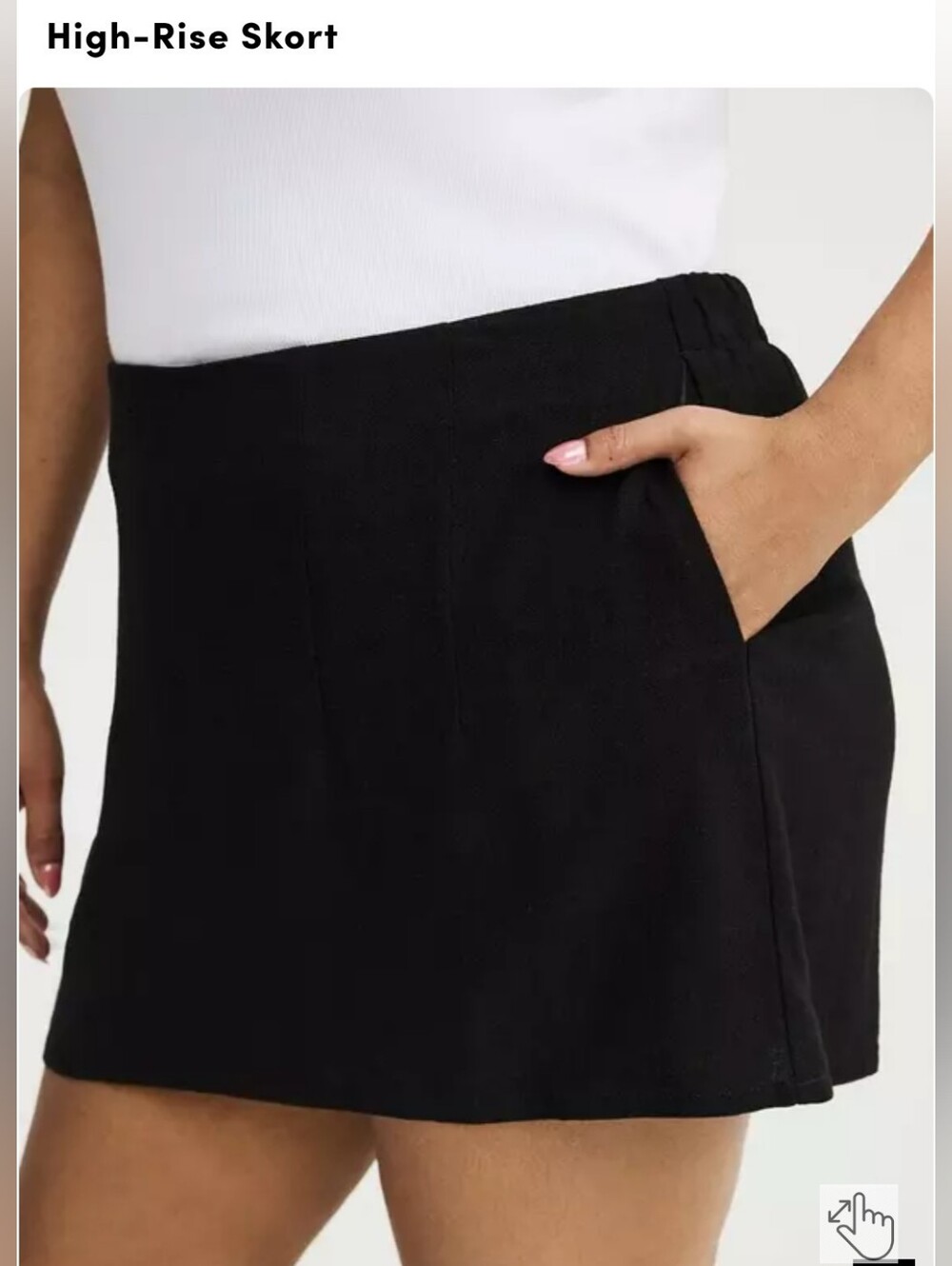 Square Mini Skort